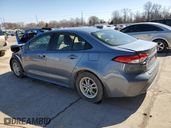 2022 Toyota Corolla Hybrid LE with VIN JTDEAMDE3N3012844, listed as a Copart auction lot 48844135 with 65,850 mi miles and Salvage Title. Bid and sale history available at carsss.com. Image 2.