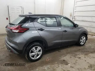 2024 Nissan Kicks S with VIN 3N1CP5BV8RL542027, listed as a Copart auction lot 42839065 with 7,320 mi miles and Salvage Title. Bid and sale history available at DreamBid. Image 3.