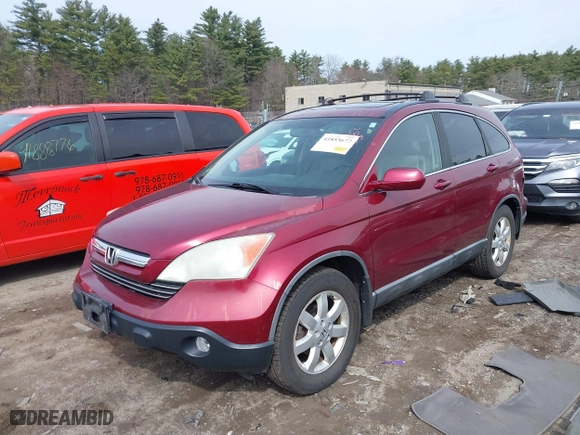 2008 Honda CR-V EX-L with VIN 5J6RE48718L018271, listed as a IAAI auction lot 41855677 with NaN miles. Bid and sale history available at carsss.com. Image 17.