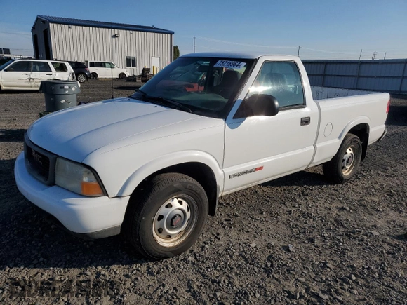 1999 GMC Sonoma with VIN 1GTDT14X2X8527880, listed as a Copart auction lot 75218964 with 231,812 mi miles and Salvage Title. Bid and sale history available at carsss.com. Image 1.