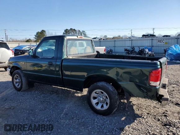 2000 Ford Ranger XL with VIN 1FTYR10V2YPA68278, listed as a Copart auction lot 46210825 with 166,183 mi miles and Salvage Title. Bid and sale history available at carsss.com. Image 2.