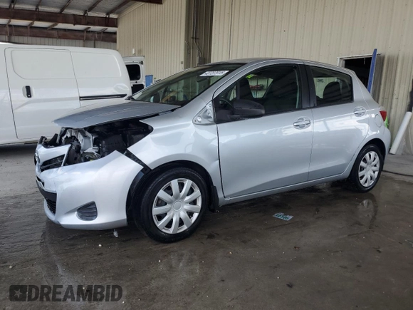 2014 Toyota Yaris L with VIN VNKKTUD31EA006099, listed as a Copart auction lot 48737915 with 56,875 mi miles and Salvage Title. Bid and sale history available at carsss.com. Image 1.