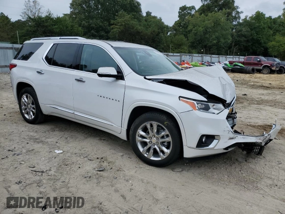 2020 Chevrolet Traverse High Country with VIN 1GNEVNKW9LJ317772, listed as a Copart auction lot 72787954 with 27,042 mi miles and Salvage Title. Bid and sale history available at carsss.com. Image 4.