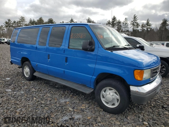 2006 Ford Econoline Passenger XL with VIN 1FBSS31L16DB36771, listed as a Copart auction lot 46535165 with 222,699 mi miles and Salvage Title. Bid and sale history available at carsss.com. Image 4.