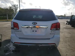 2013 Kia Sorento SX with VIN 5XYKW4A21DG365169, listed as a Copart auction lot 50491625 with 196,879 mi miles and Salvage Title. Bid and sale history available at carsss.com. Image 6.