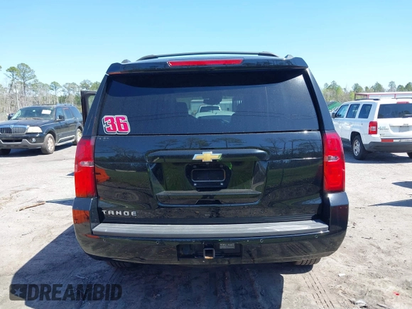 2020 Chevrolet Tahoe LT with VIN 1GNSKBKC3LR176828, listed as a IAAI auction lot 41781047 with 62,840 mi miles and . Bid and sale history available at DreamBid. Image 16.