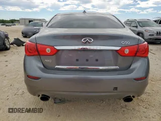 2017 Infiniti Q50 Premium with VIN JN1EV7AR2HM836977, listed as a Copart auction lot 66161865 with Not provided miles and Clean title. Bid and sale history available at DreamBid. Image 6.