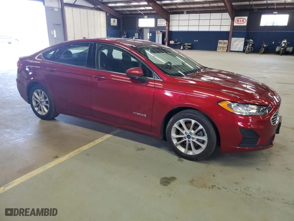 2019 Ford Fusion Hybrid SE with VIN 3FA6P0LU7KR257752, listed as a Copart auction lot 54560195 with 156,244 mi miles and Clean Title. Bid and sale history available at carsss.com. Image 4.