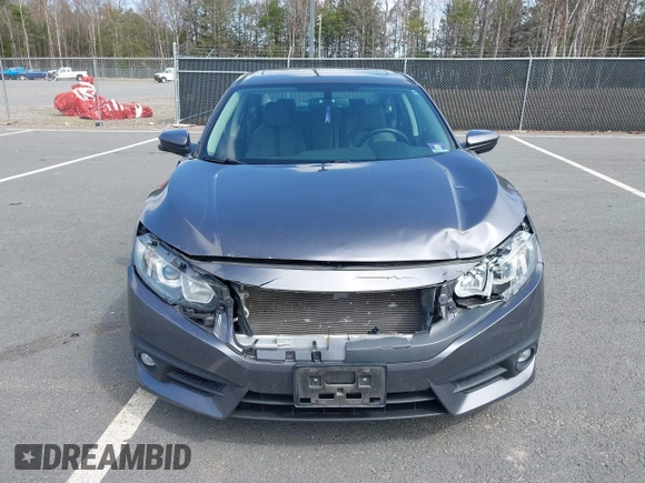 2016 Honda Civic Sedan EX-L with VIN 19XFC1F73GE201419, listed as a IAAI auction lot 42027720 with 168,134 mi miles. Bid and sale history available at carsss.com. Image 12.