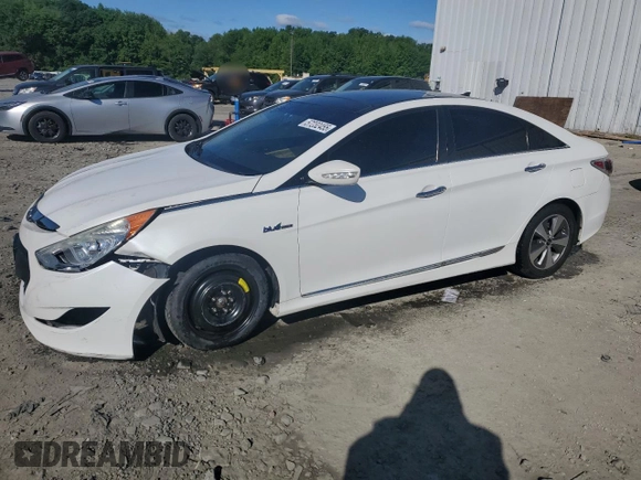 2012 Hyundai Sonata Hybrid z VIN KMHEC4A41CA035615, wystawiony jako Copart lot #57232455 z przebiegiem 177 688 mil mil oraz Szkoda całkowita • Salvage title. Historia ofert i sprzedaży dostępna na DreamBid. Obrazek 1.
