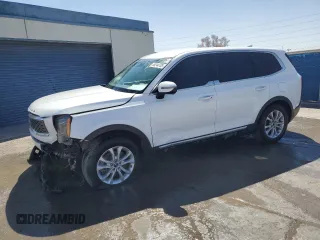 2021 Kia Telluride LX with VIN 5XYP2DHC2MG098575, listed as a Copart auction lot 50244705 with 93,867 mi miles and Clean title. Bid and sale history available at DreamBid. Image 1.
