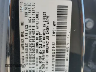 2014 Acura RDX z VIN 5J8TB3H39EL013442, wystawiony jako Copart lot #52927395 z przebiegiem 99 454 mil mil oraz Szkoda całkowita • Salvage title. Historia ofert i sprzedaży dostępna na DreamBid. Obrazek 13.
