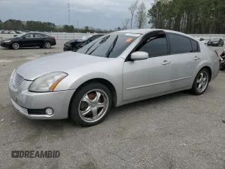 2004 Nissan Maxima SL with VIN 1N4BA41E14C873659, listed as a Copart auction lot 49844845 with 0 mi miles and Salvage Title. Bid and sale history available at carsss.com. Image 1.