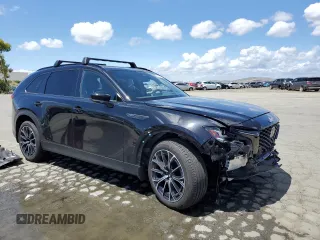 2025 Mazda CX-70 Premium Plus с VIN JM3KJEHA3S1113266, выставлен на аукционе Copart как лот 56539755 с пробегом 6 543 миль миль и Списание • Salvage title. История ставок и продаж доступна на DreamBid. Изображение 4.