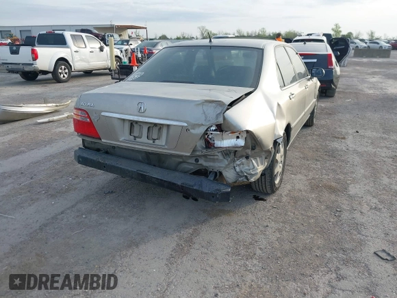 2002 Acura RL with VIN JH4KA96552C008589, listed as a IAAI auction lot 41860930 with 210,847 mi miles and . Bid and sale history available at DreamBid. Image 6.