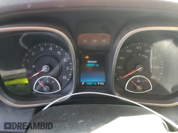 2016 Chevrolet Malibu LS with VIN 1G11B5SA4GU109073, listed as a Copart auction lot 78608634 with 149,951 mi miles and Salvage Title. Bid and sale history available at DreamBid. Image 9.