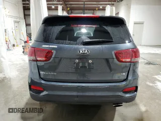 2020 Kia Sorento LX V6 with VIN 5XYPGDA51LG664690, listed as a Copart auction lot 45675565 with 48,553 mi miles and Salvage Title. Bid and sale history available at carsss.com. Image 6.
