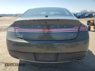 2017 Lincoln MKZ Reserve z VIN 3LN6L5F98HR654644, wystawiony jako Copart lot #52535245 z przebiegiem 135 828 mil mil oraz Szkoda całkowita • Salvage title. Historia ofert i sprzedaży dostępna na DreamBid. Obrazek 6.