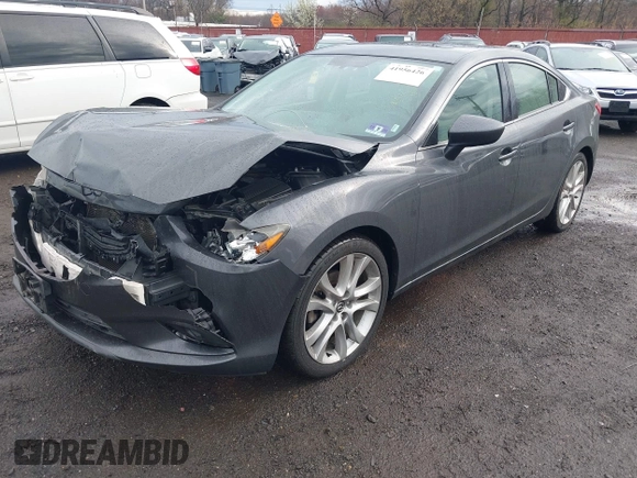 2014 Mazda Mazda6 i Touring with VIN JM1GJ1V6XE1138483, listed as a IAAI auction lot 41956426 with 91,294 mi miles. Bid and sale history available at carsss.com. Image 6.