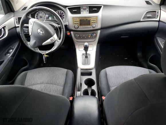 2014 Nissan Sentra S with VIN 3N1AB7AP3EY233227, listed as a Copart auction lot 53388895 with 182,740 mi miles and Salvage Title. Bid and sale history available at carsss.com. Image 8.