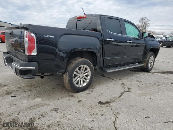 2017 GMC Canyon 4WD SLT with VIN 1GTG6DEN5H1298320, listed as a Copart auction lot 86963064 with 0 mi miles and Salvage Title. Bid and sale history available at carsss.com. Image 3.