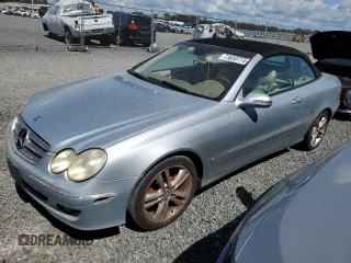 2007 Mercedes-Benz CLK 350 with VIN WDBTK56F97T078087, listed as a Copart auction lot 73850774 with Not Provided miles and Salvage Title. Bid and sale history available at carsss.com. Image 1.