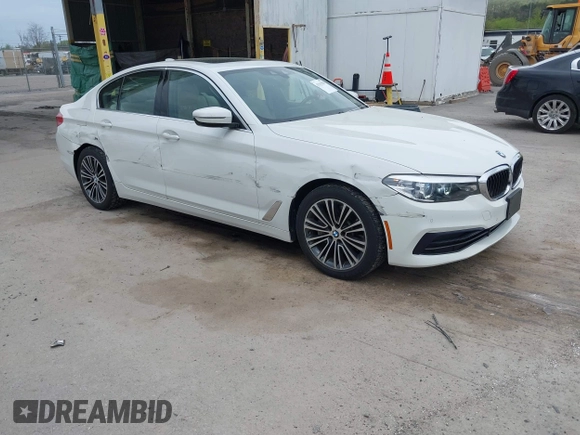 2019 BMW 5 Series 530i xDrive with VIN WBAJA7C54KWW17660, listed as a IAAI auction lot 42112929 with 66,000 mi miles and . Bid and sale history available at DreamBid. Image 1.