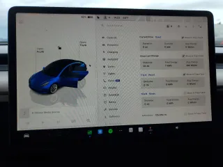 2023 Tesla Model 3 with VIN 5YJ3E1EA3PF450467, listed as a Copart auction lot 46667865 with 125,069 mi miles and Clean Title. Bid and sale history available at carsss.com. Image 9.