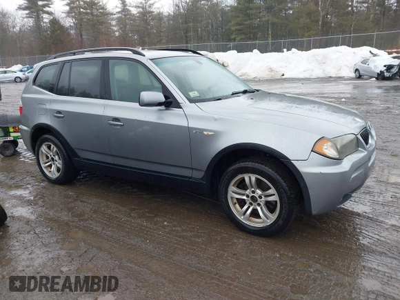 2006 BMW X3 3.0i with VIN WBXPA93446WG76347, listed as a IAAI auction lot 41649511 with 137,316 mi miles and . Bid and sale history available at DreamBid. Image 1.