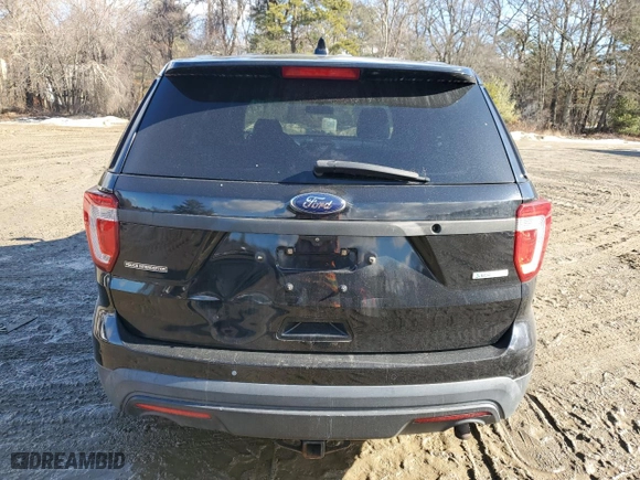 2016 Ford Utility Police Interceptor with VIN 1FM5K8AT4GGA86790, listed as a Copart auction lot 43772785 with 117,036 mi miles and Clean Title. Bid and sale history available at carsss.com. Image 6.