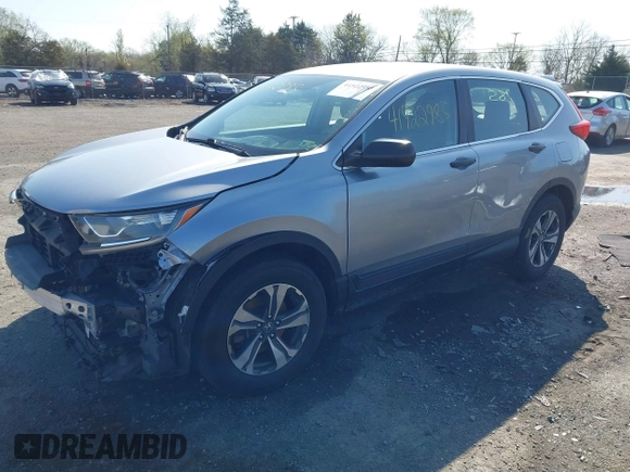 2019 Honda CR-V LX with VIN 2HKRW6H33KH232508, listed as a IAAI auction lot 41922985 with 49,720 mi miles. Bid and sale history available at carsss.com. Image 2.
