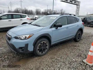2023 Subaru Crosstrek with VIN JF2GTABCXP8269297, listed as a Copart auction lot 43288705 with 32,113 mi miles and Salvage Title. Bid and sale history available at carsss.com. Image 1.