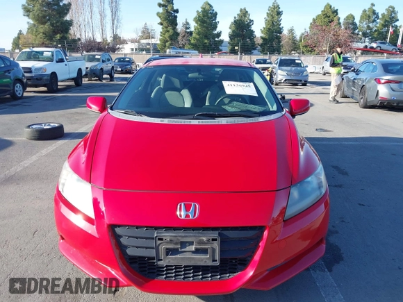2011 Honda CR-Z with VIN JHMZF1D46BS010367, listed as a IAAI auction lot 41136945 with 125,437 mi miles. Bid and sale history available at carsss.com. Image 13.