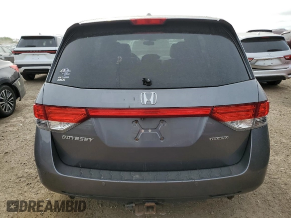 2014 Honda Odyssey Touring с VIN 5FNRL5H98EB029561, выставлен на аукционе Copart как лот 57349265 с пробегом 136 233 миль миль и Списание • Salvage title. История ставок и продаж доступна на DreamBid. Изображение 6.