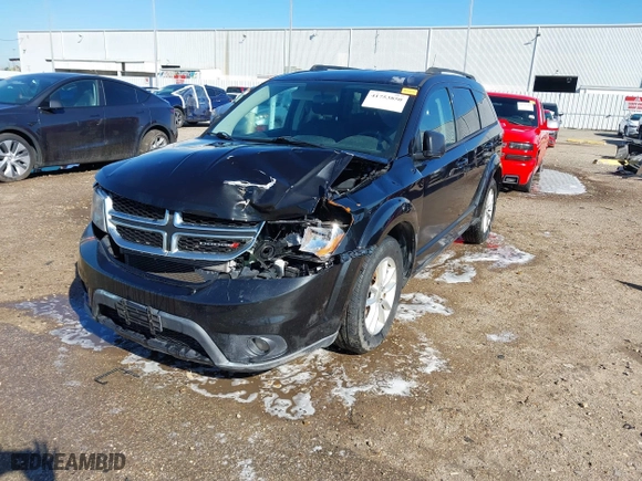2013 Dodge Journey SXT with VIN 3C4PDDBG0DT592545, listed as a IAAI auction lot 41753850 with 132,424 mi miles. Bid and sale history available at carsss.com. Image 18.