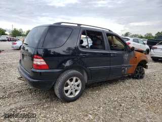 1999 Mercedes-Benz M-Class with VIN 4JGAB72E0XA088242, listed as a Copart auction lot 54570284 with 0 mi miles and Salvage Title. Bid and sale history available at carsss.com. Image 3.