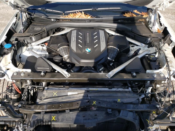 2021 BMW X5 M50i with VIN 5UXJU4C04M9G27685, listed as a Copart auction lot 84848344 with 32,349 mi miles and Salvage Title. Bid and sale history available at carsss.com. Image 11.