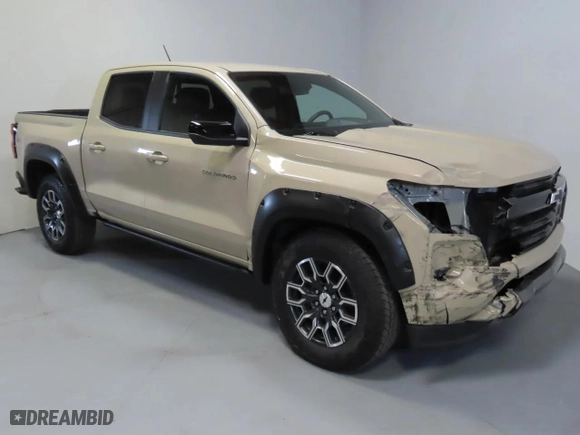 2023 Chevrolet Colorado 4WD Z71 with VIN 1GCPTDEK3P1245659, listed as a Copart auction lot 52992005 with 16,012 mi miles and Salvage Title. Bid and sale history available at carsss.com. Image 1.