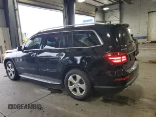 2017 Mercedes-Benz GLS 450 with VIN 4JGDF6EE5HA745836, listed as a Copart auction lot 69108124 with 122,321 mi miles and Salvage Title. Bid and sale history available at DreamBid. Image 2.