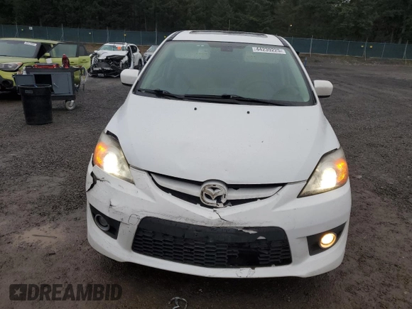 2009 Mazda 5 Grand Touring with VIN JM1CR293990341566, listed as a Copart auction lot 44239225 with 149,493 mi miles and Salvage title. Bid and sale history available at DreamBid. Image 5.