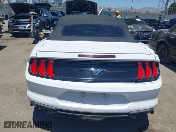 2019 Ford Mustang EcoBoost with VIN 1FATP8UH3K5131488, listed as a IAAI auction lot 42620257 with 60,333 mi miles and . Bid and sale history available at DreamBid. Image 16.