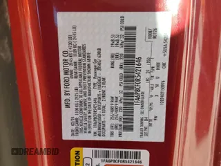 2024 Ford Mustang GT с VIN 1FA6P8CF0R5421646, выставлен на аукционе Copart как лот 61478275 с пробегом 2 331 миль миль и Списание • Salvage title. История ставок и продаж доступна на DreamBid. Изображение 12.