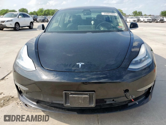 2019 Tesla Model 3 Mid Range with VIN 5YJ3E1EA0KF406368, listed as a Copart auction lot 55085905 with 139,295 mi miles and Clean Title. Bid and sale history available at DreamBid. Image 5.