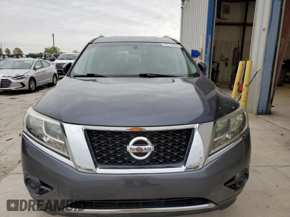 2014 Nissan Pathfinder SL z VIN 5N1AR2MN5EC630853, wystawiony jako Copart lot #53788965 z przebiegiem 123 262 mil mil oraz Czysty tytuł • Clean title. Historia ofert i sprzedaży dostępna na DreamBid. Obrazek 5.