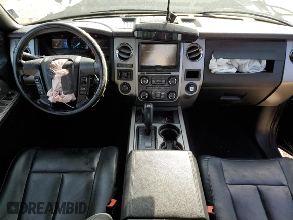 2015 Ford Expedition Max XLT with VIN 1FMJK1JT8FEF11525, listed as a Copart auction lot 52504515 with 157,248 mi miles and Salvage title. Bid and sale history available at DreamBid. Image 8.