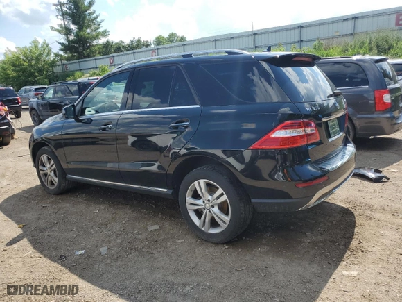 2015 Mercedes-Benz M-Class ML 350 with VIN 4JGDA5HB5FA489317, listed as a Copart auction lot 80890724 with 161,376 mi miles and Clean Title. Bid and sale history available at carsss.com. Image 2.