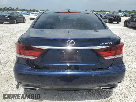 2017 Lexus LS 460 with VIN JTHBL5EFXH5145375, listed as a Copart auction lot 60652145 with 67,062 mi miles and Salvage title. Bid and sale history available at DreamBid. Image 6.
