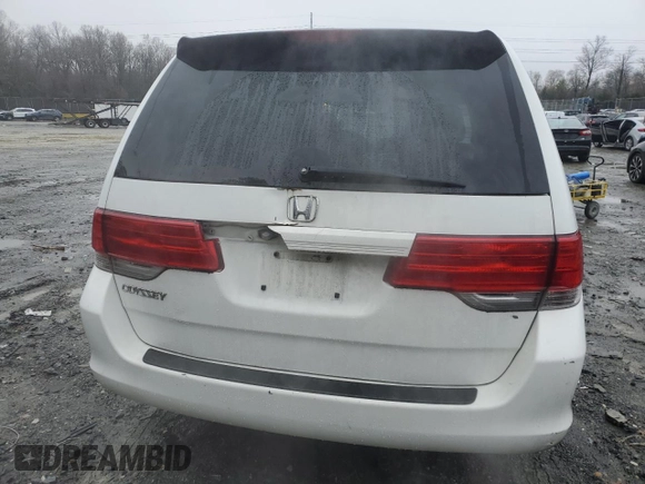 2008 Honda Odyssey LX with VIN 5FNRL38258B108357, listed as a Copart auction lot 43542245 with 214,319 mi miles and Non Repairable. Bid and sale history available at carsss.com. Image 6.