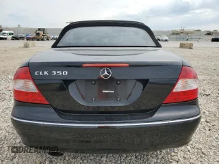 2006 Mercedes-Benz CLK-Class 3.5L with VIN WDBTK56G26T069271, listed as a Copart auction lot 52191604 with 117,124 mi miles and Salvage Title. Bid and sale history available at carsss.com. Image 6.