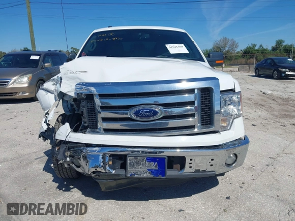2012 Ford F-150 XL with VIN 1FTEW1CM2CFC06897, listed as a IAAI auction lot 41641309 with 123,853 mi miles. Bid and sale history available at carsss.com. Image 12.